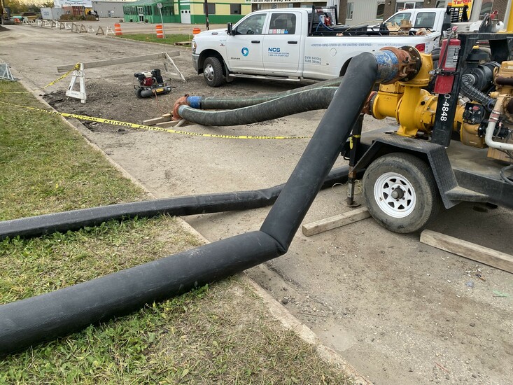 NCS Environmental Solutions is also known as NCS EVS the Canadian leader in rental systems or sales of spill containment for temporary situations and permanent, also supplies water filled water Barrier dams for rentals, sales and service and supply of all
