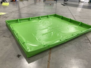 NCS Environmental Solutions Ltd new drive on and drive off spill containment has taken the industry by storm and new orders are shipping weekly, this solution is a part of a series of new portable products from small to large spill prevention